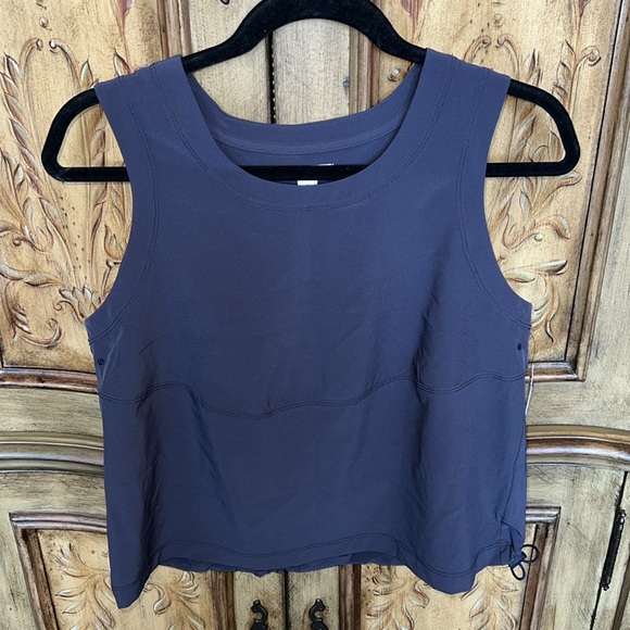 FLX Woven Tank With Back Cinch - Picture 2 of 11